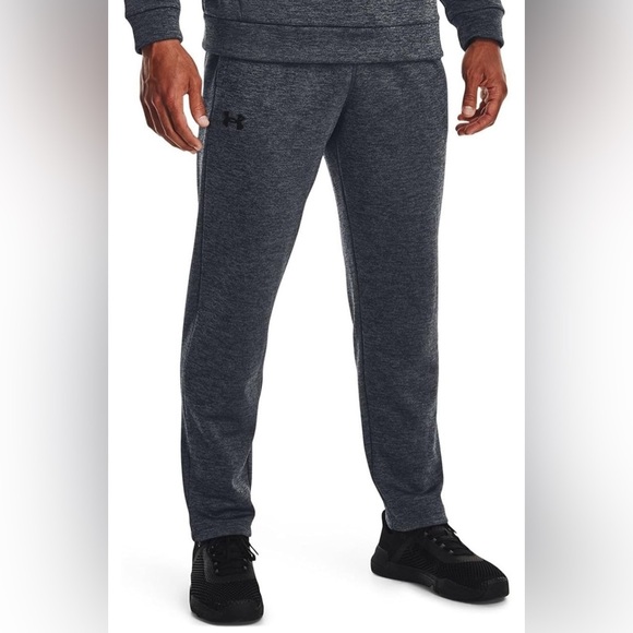 NWT Under Armour Big & Tall Men's Gray UA Armour Twist Fleece Pants 4XL - Picture 3 of 6